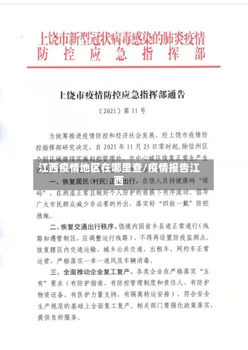 江西疫情地区在哪里查/疫情报告江西
