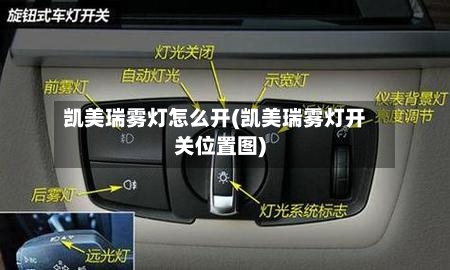 凯美瑞雾灯怎么开(凯美瑞雾灯开关位置图)