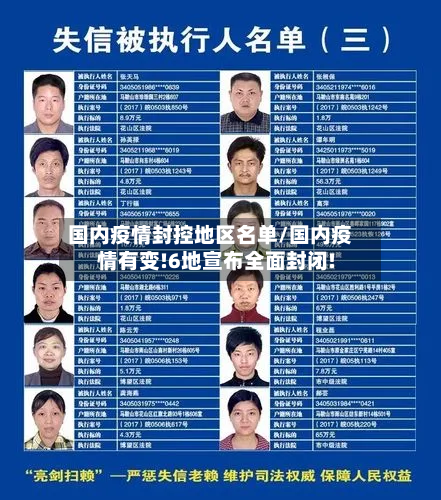 国内疫情封控地区名单/国内疫情有变!6地宣布全面封闭!
