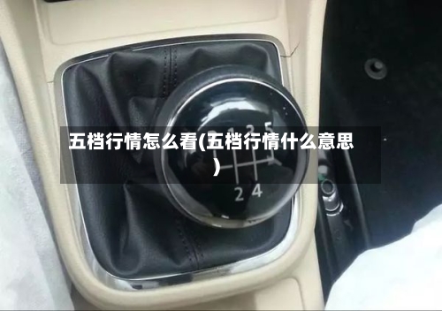 五档行情怎么看(五档行情什么意思)