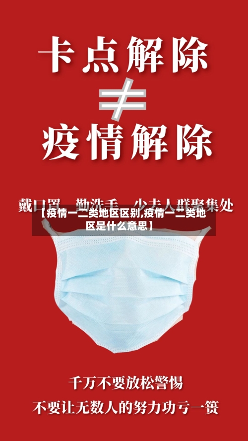 【疫情一二类地区区别,疫情一二类地区是什么意思】