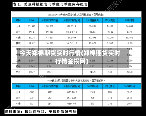 今天郑棉期货实时行情(郑棉期货实时行情金投网)