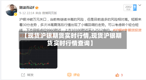 【现货沪银期货实时行情,现货沪银期货实时行情查询】