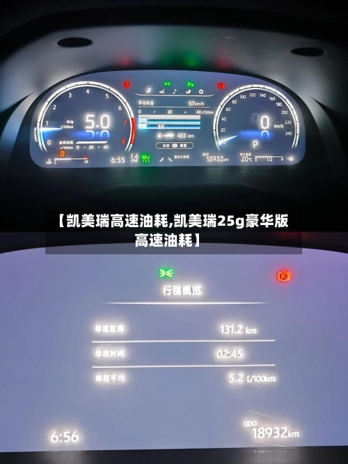 【凯美瑞高速油耗,凯美瑞25g豪华版高速油耗】