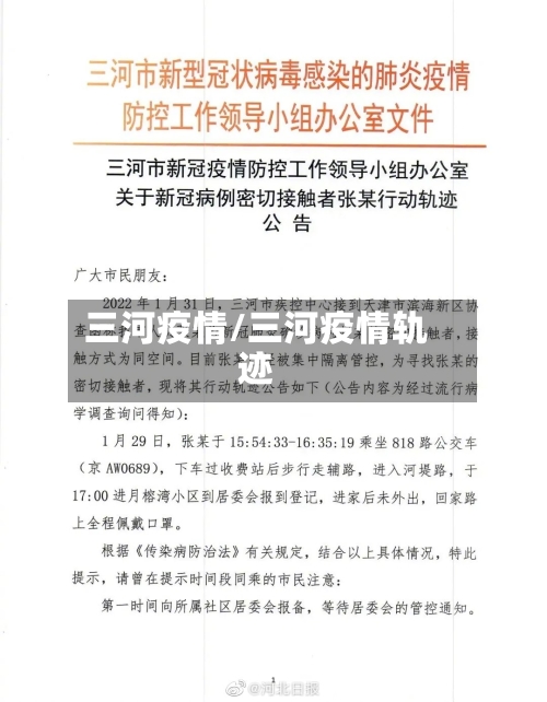 三河疫情/三河疫情轨迹