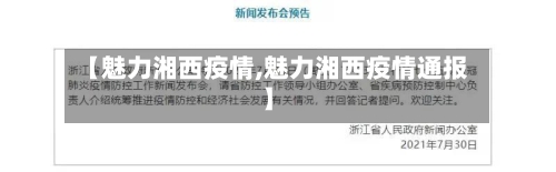 【魅力湘西疫情,魅力湘西疫情通报】