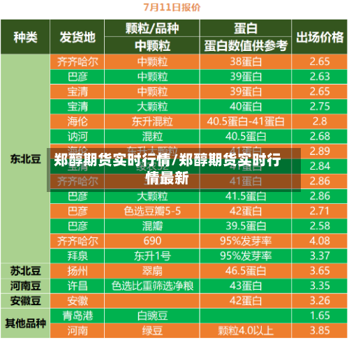 郑醇期货实时行情/郑醇期货实时行情最新
