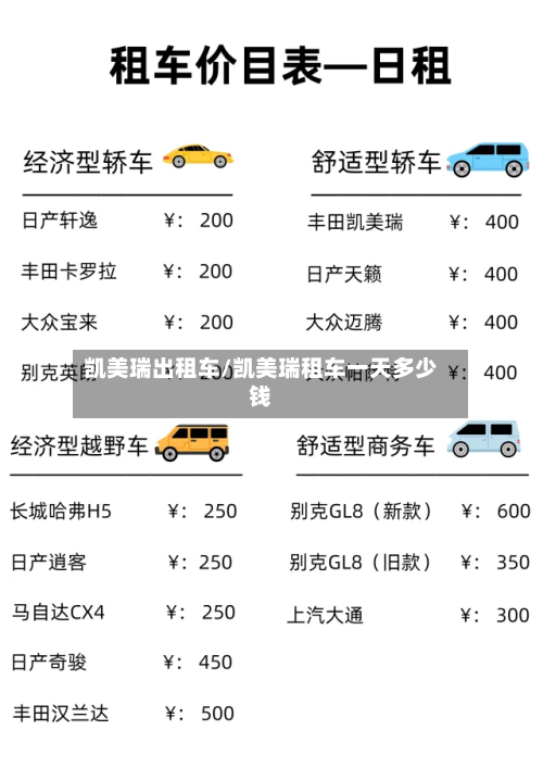 凯美瑞出租车/凯美瑞租车一天多少钱