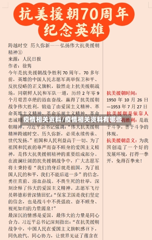 疫情相关资料/疫情相关资料有哪些-第3张图片