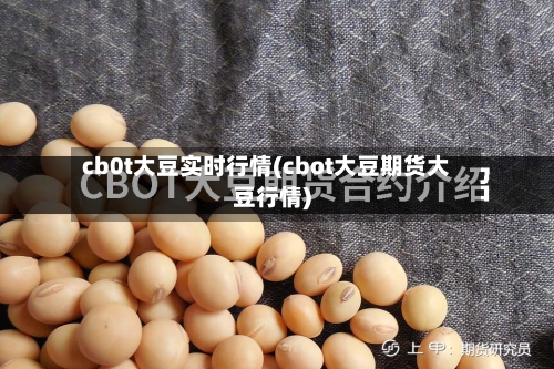 cb0t大豆实时行情(cbot大豆期货大豆行情)-第3张图片