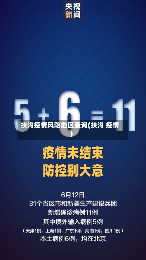 扶沟疫情风险地区查询(扶沟 疫情)