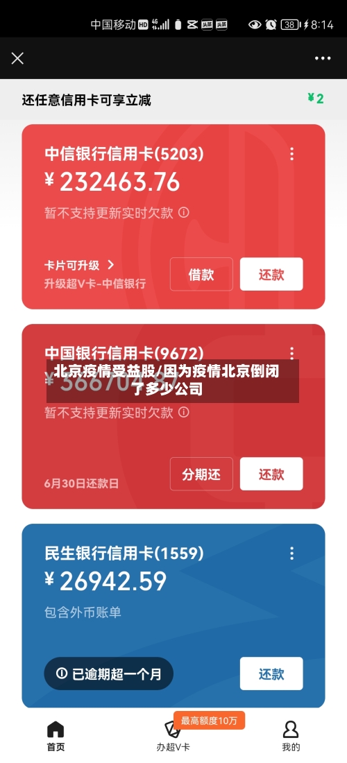 北京疫情受益股/因为疫情北京倒闭了多少公司
