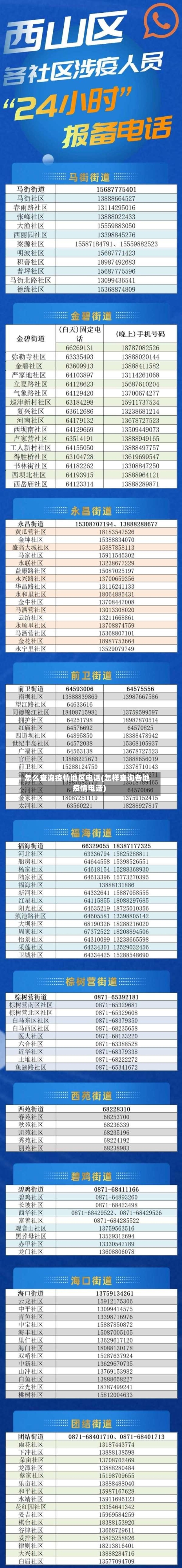 怎么查询疫情地区电话(怎样查询各地疫情电话)