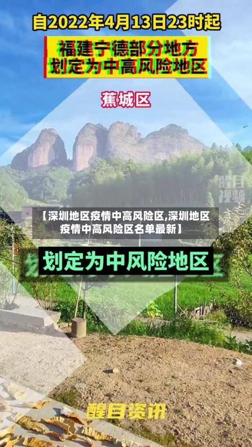 【深圳地区疫情中高风险区,深圳地区疫情中高风险区名单最新】