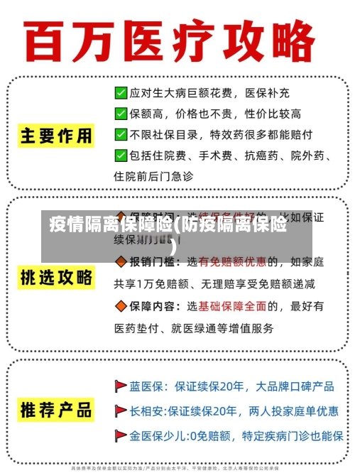 疫情隔离保障险(防疫隔离保险)-第2张图片