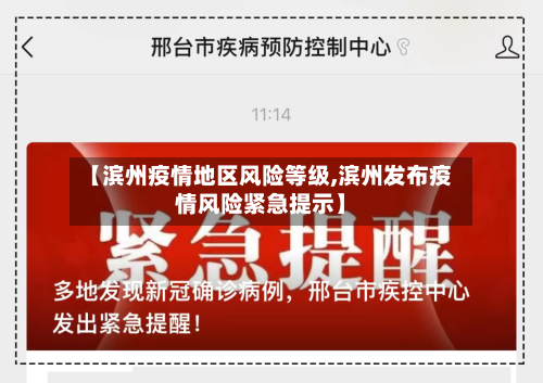 【滨州疫情地区风险等级,滨州发布疫情风险紧急提示】-第2张图片