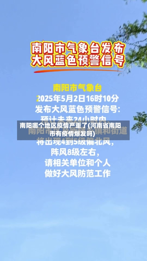 南阳哪个地区疫情严重了(河南省南阳市有疫情爆发吗)-第1张图片