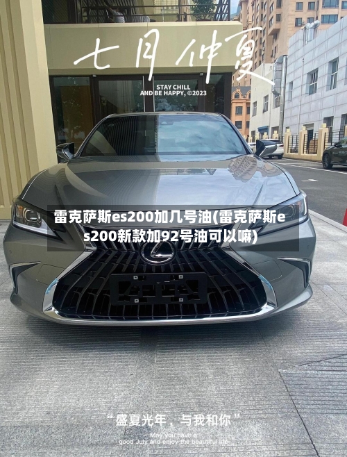 雷克萨斯es200加几号油(雷克萨斯es200新款加92号油可以嘛)-第3张图片