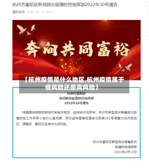 【杭州疫情是什么地区,杭州疫情属于低风险还是高风险】-第1张图片