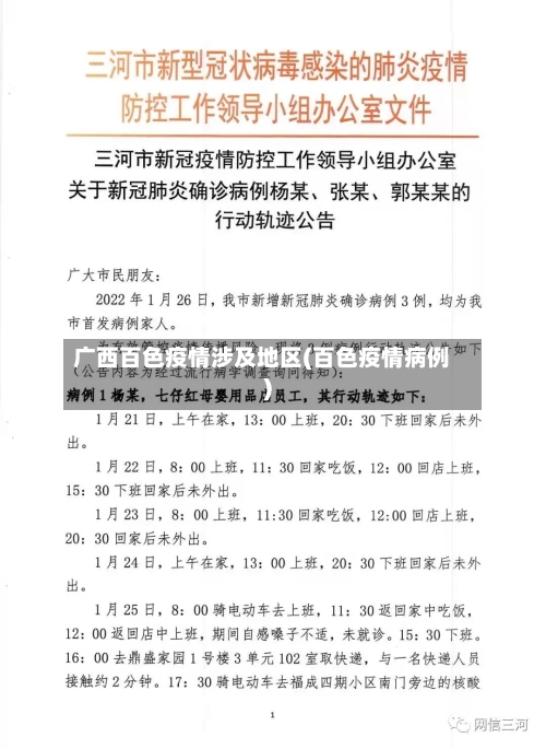 广西百色疫情涉及地区(百色疫情病例)-第3张图片